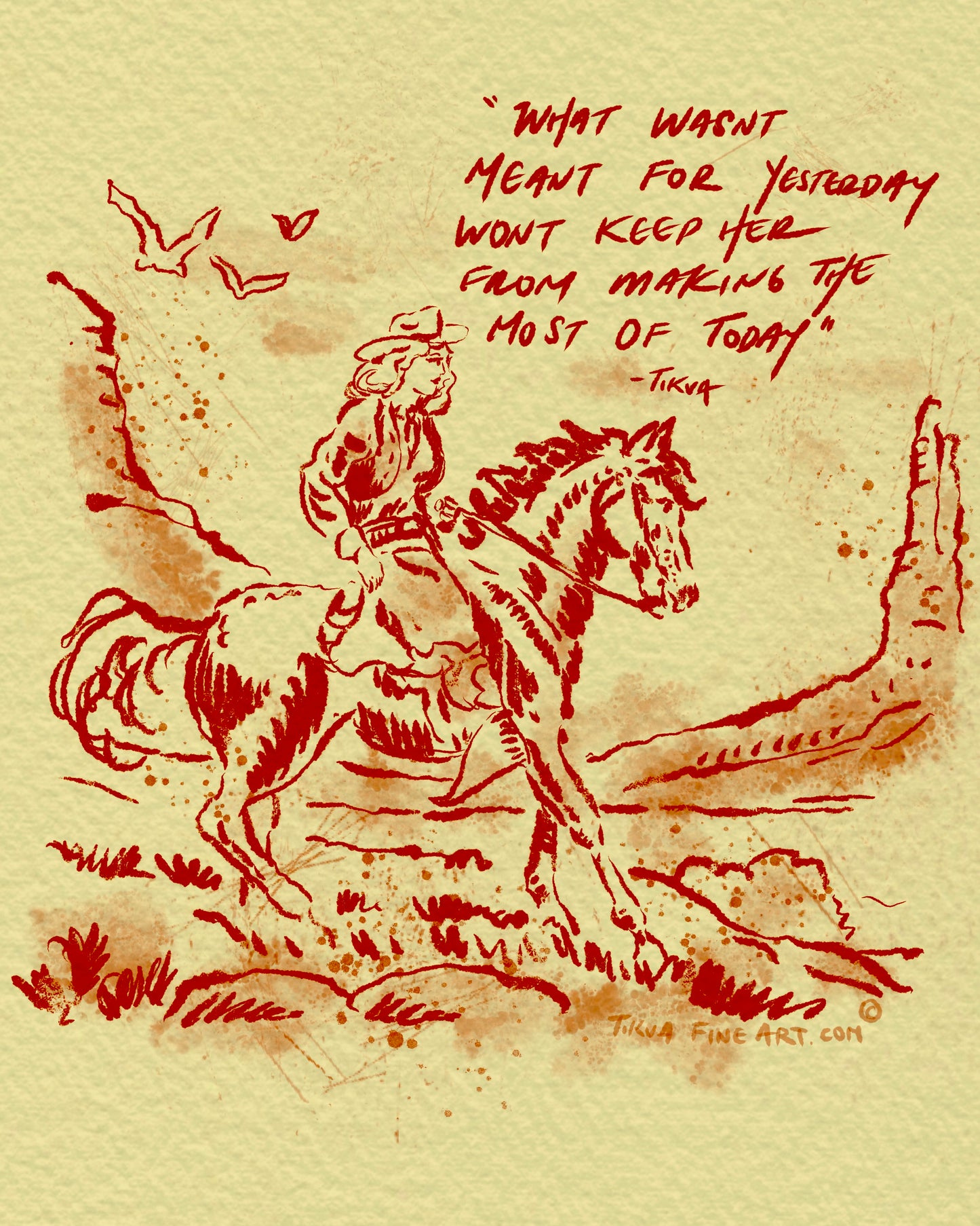 “Making the Most” - 8x10 print