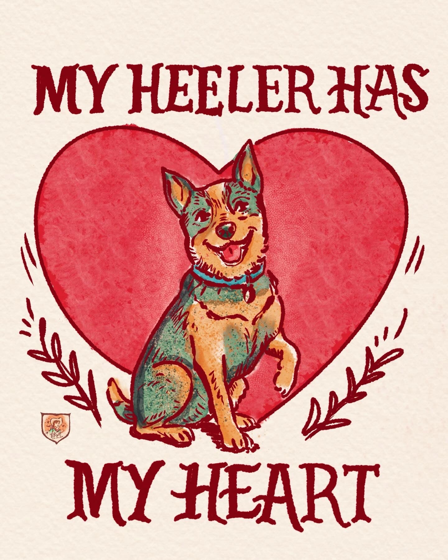 Blue Heeler Has My Heart