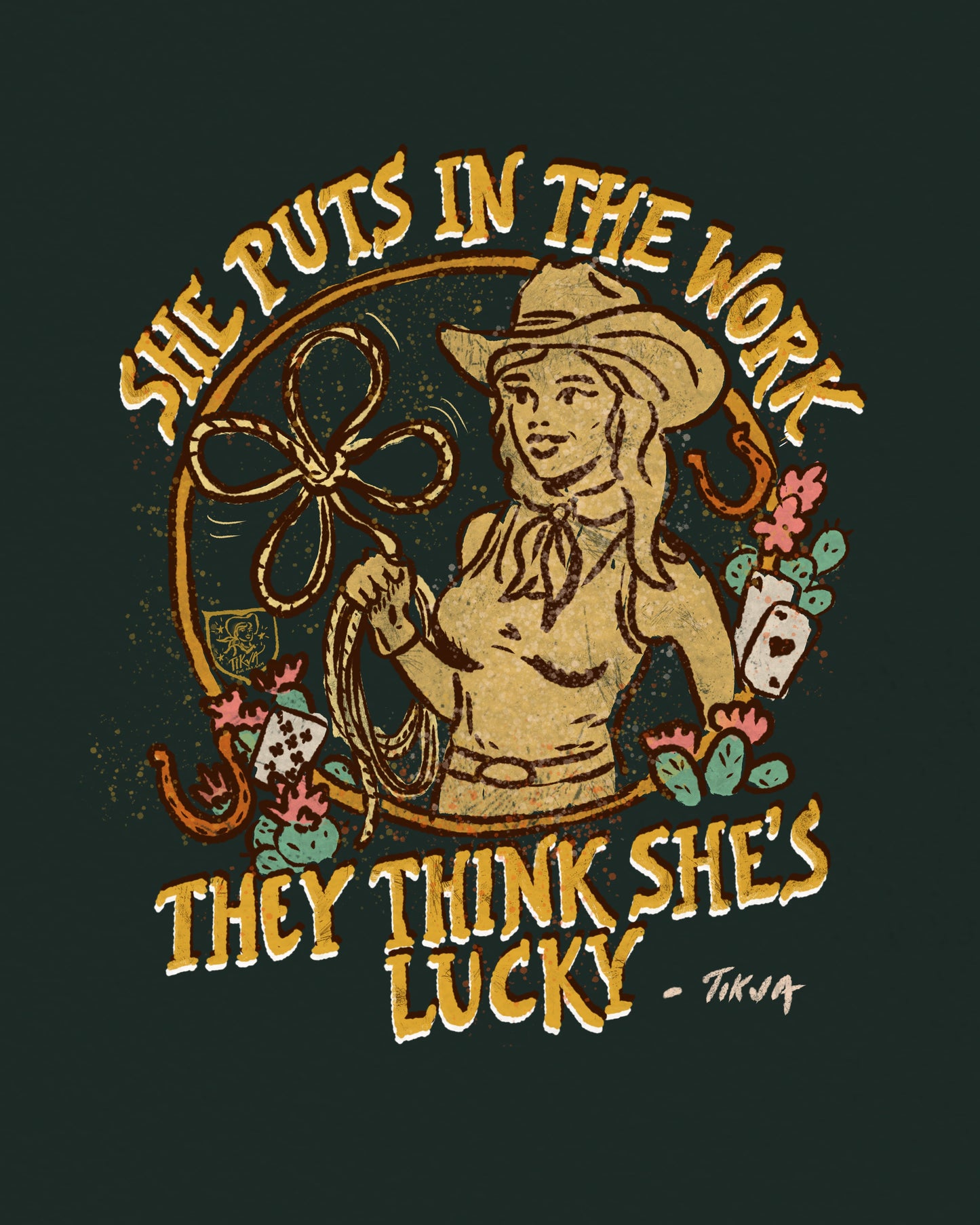 She’s “Lucky”