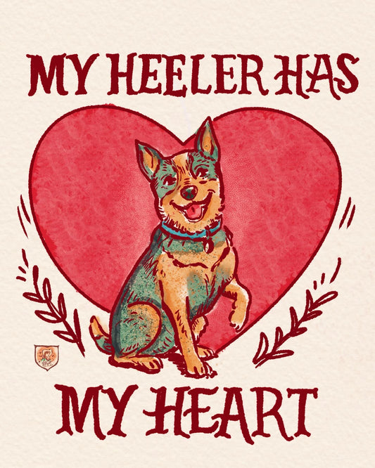 Blue Heeler Has My Heart